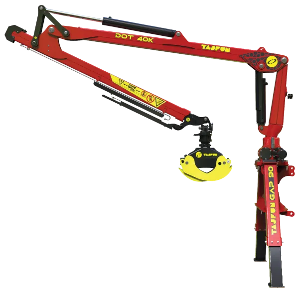 Hydraulic Tractor Cranes Tajfun DOT | Exceptional strength